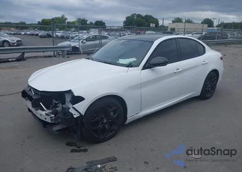 2021 Alfa Romeo Giulia Rwd from USA, damaged, VIN ZARFAMAN4M7648923